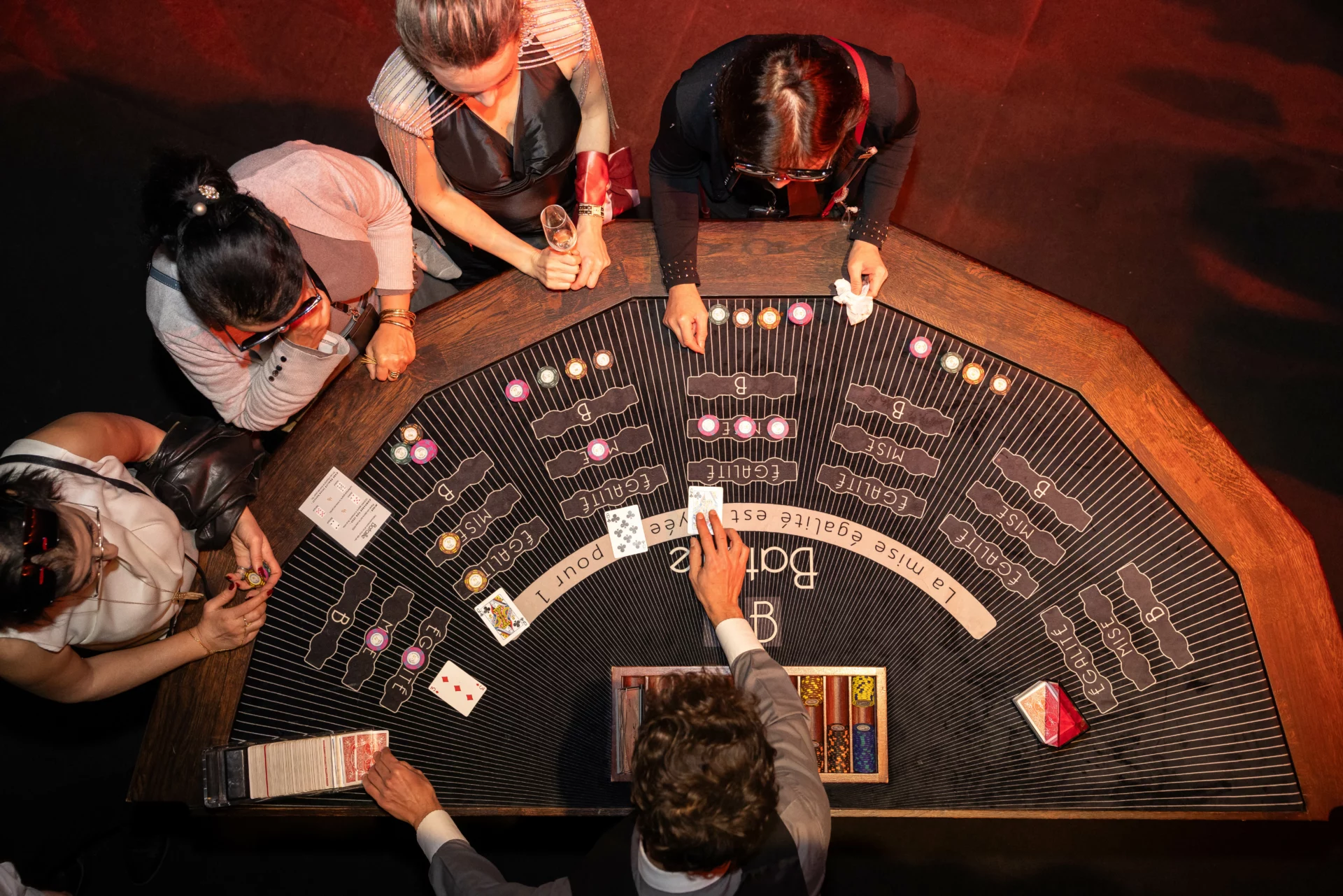 blacktrombone cse paris soirée casino corporate event événement animation